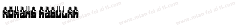 Athens Regular字体转换